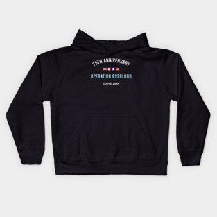 D Day Operation Overlord Kids Hoodie