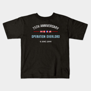 D Day Operation Overlord Kids T-Shirt