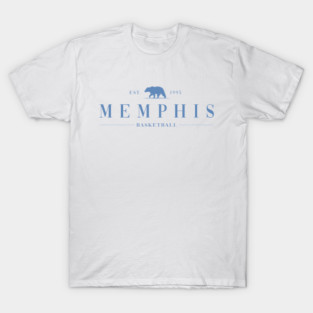 Memphis Basketball - Minimal Basketball Design T-Shirt