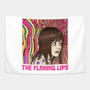The FLaMinG LiPs -- - Original VinTaGe StyLe FaN DesiGn Tapestry