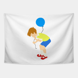 A Boy & His Balloon Tapestry