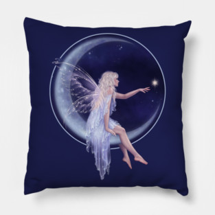 Birth of a Star Moon Fairy Pillow