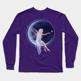 Birth of a Star Moon Fairy Long Sleeve T-Shirt
