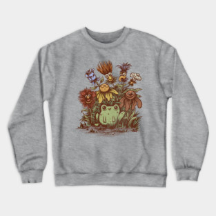 April Showers Bring Strange Flowers Crewneck Sweatshirt