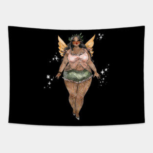 Pretty Spring Fairy Tapestry