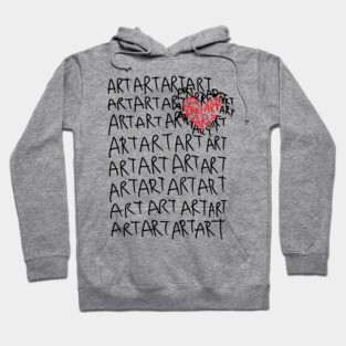 HEART ART Hoodie