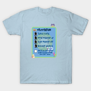 Bluey Checklist T-Shirt
