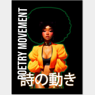 poetry movement Posters and Art