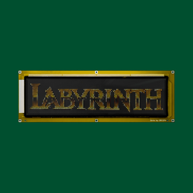 Labyrinth Dot Matrix Display by DRI374