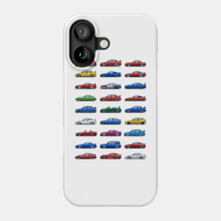 JDM Cars mega mix Phone Case