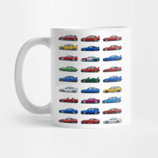 JDM Cars mega mix Mug