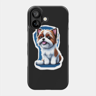 Happy American Biewer Terrier Phone Case