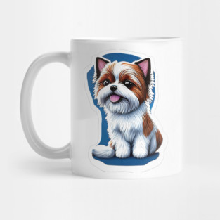 Happy American Biewer Terrier Mug
