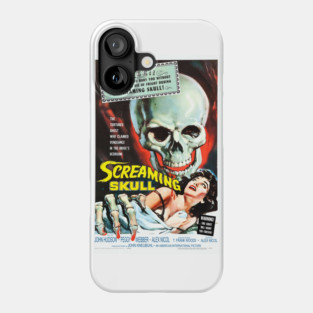 The Screaming Skull Phone Case
