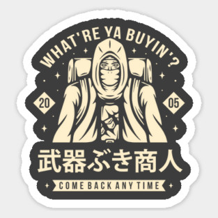 Merchant Sticker