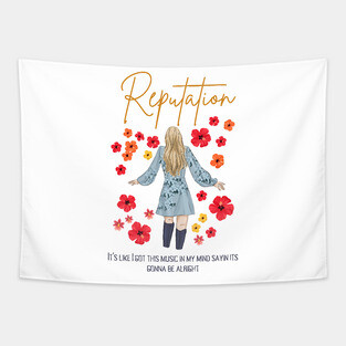 It's Like I got Music // Original Fan Art Tapestry