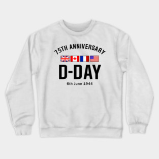 D-Day 75 Year Anniversary Crewneck Sweatshirt