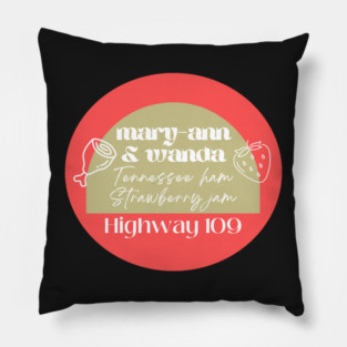 Mary-Ann & Wanda's Roadside Stand Pillow