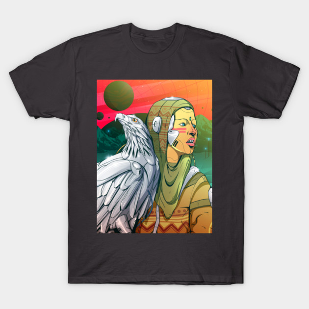 The Silver eagle T-Shirt by DOSER