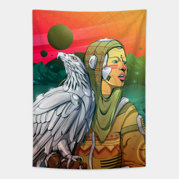 The Silver eagle Tapestry by DOSER