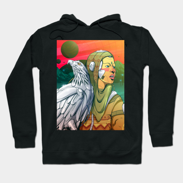 The Silver eagle Hoodie by DOSER