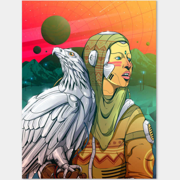 The Silver eagle Wall Art by DOSER