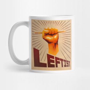 Leftist poster Mug