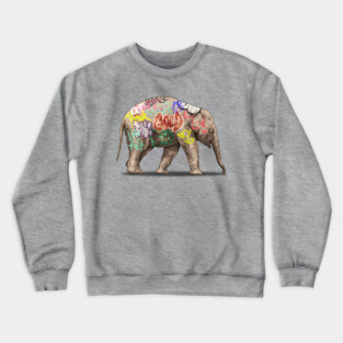 The camuflage Crewneck Sweatshirt