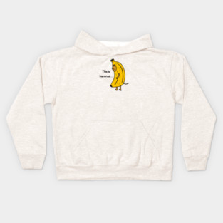 Bananas Cat Kids Hoodie
