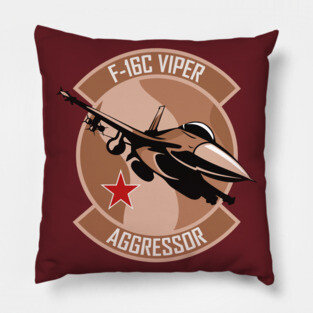 F-16 Viper Aggressor Pillow