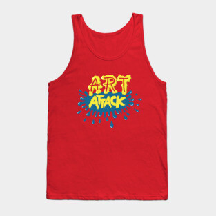 Art Attack Tank Top