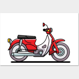 Honda Retro Posters and Art