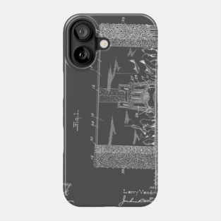 Aquarium Vintage Patent Hand Drawing Phone Case