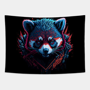 Red Panda Tapestry