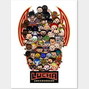 Lucha Underground Posters and Art