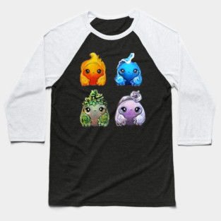 Elemental Sprites Baseball T-Shirt