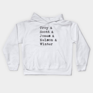 The Detective Sergeants (Black) Kids Hoodie