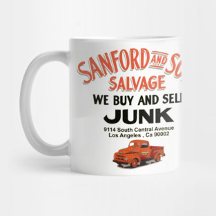 Sanford & Son Salvage Sign Mug