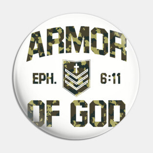 Armor of God Pin