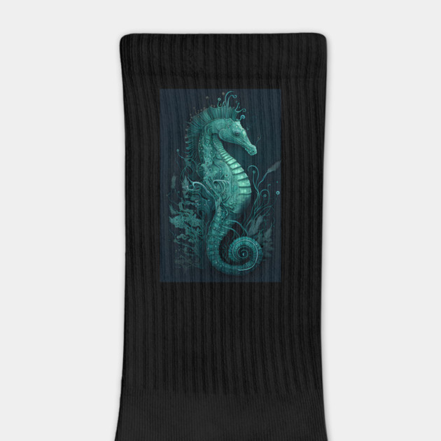 Bioluminescent Seahorse by Luxinda