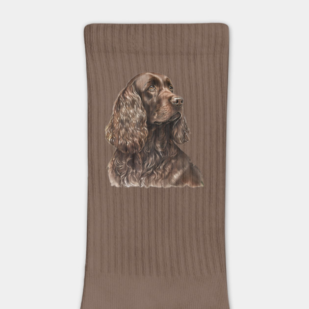 Chocolate Cocker Spaniel by Luxinda