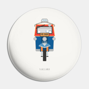 Thailand Tuk Tuk Pin