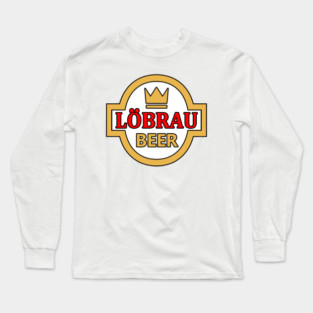 Cartoon Beer logo v2 Long Sleeve T-Shirt