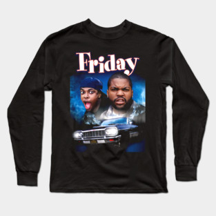 Vintage Friday Gift Men Films Long Sleeve T-Shirt