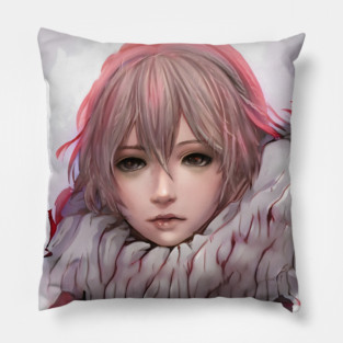 manga clothes anime girl Pillow