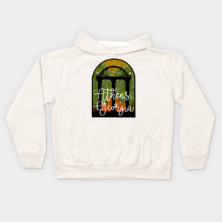 Athens, Georgia Arch Kids Hoodie
