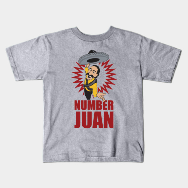 Number Juan Kids T-Shirt by Cosmo Gazoo