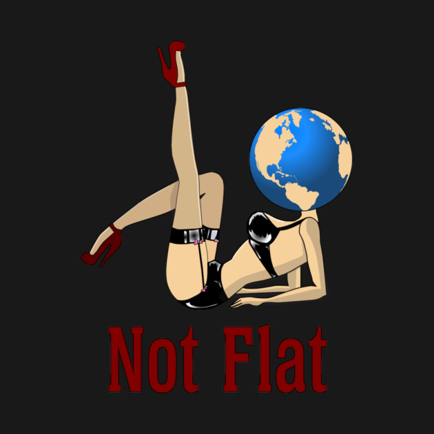Earth Is Not Flat by Cosmo Gazoo