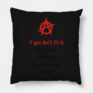 anarchy quote Pillow