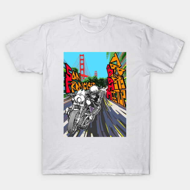 San Francisco Bay Area Moto Meetup T-Shirt